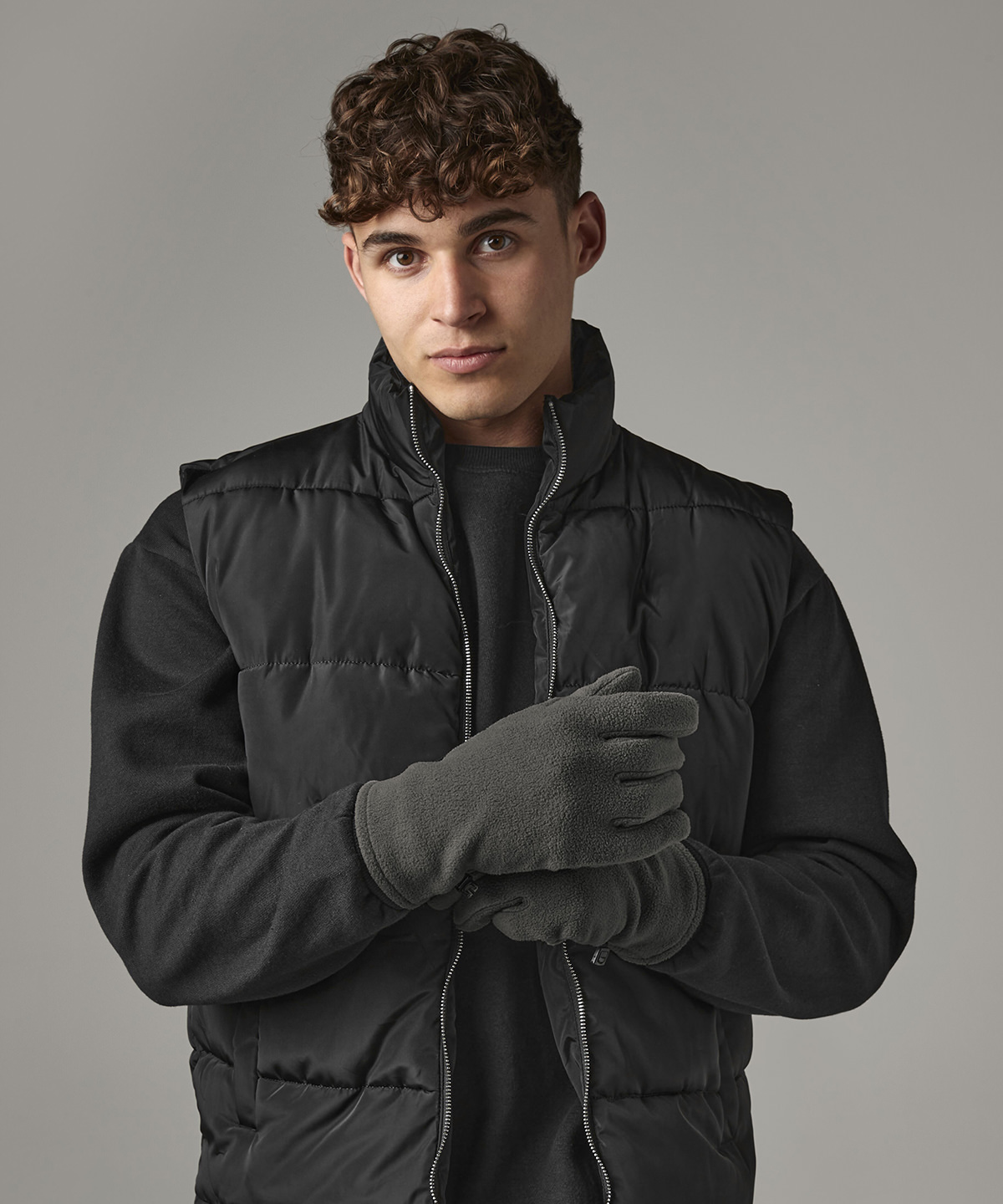 Beechfield Recycled Fleece Gloves – Eco Anti-Pill Outdoor Gloves