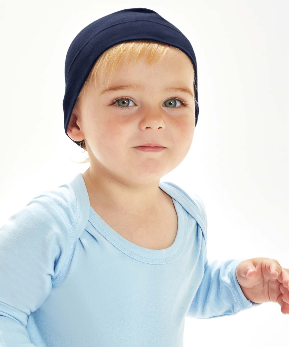 Babybugz Organic Cotton Hat – Stretchy Hat with QR Sustainability Trace for UK Infants