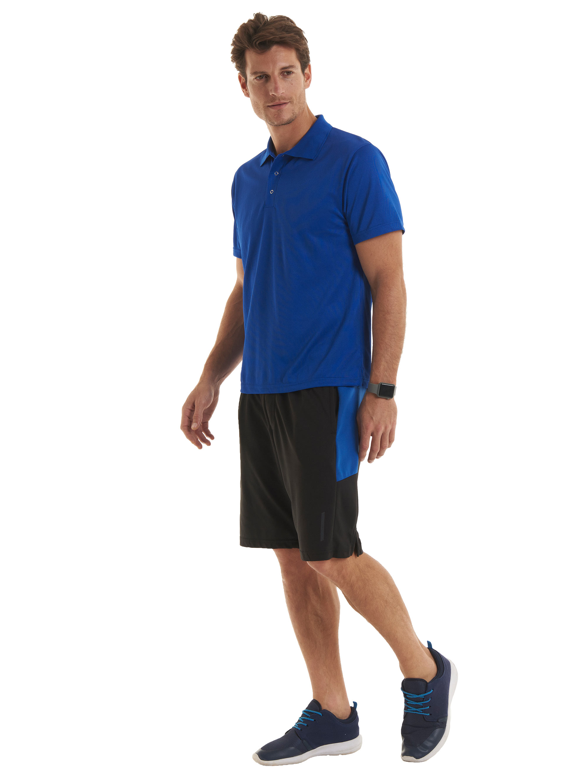 Processable Polo Shirt – 100% Polyester Piqué Knit Breathable Polo