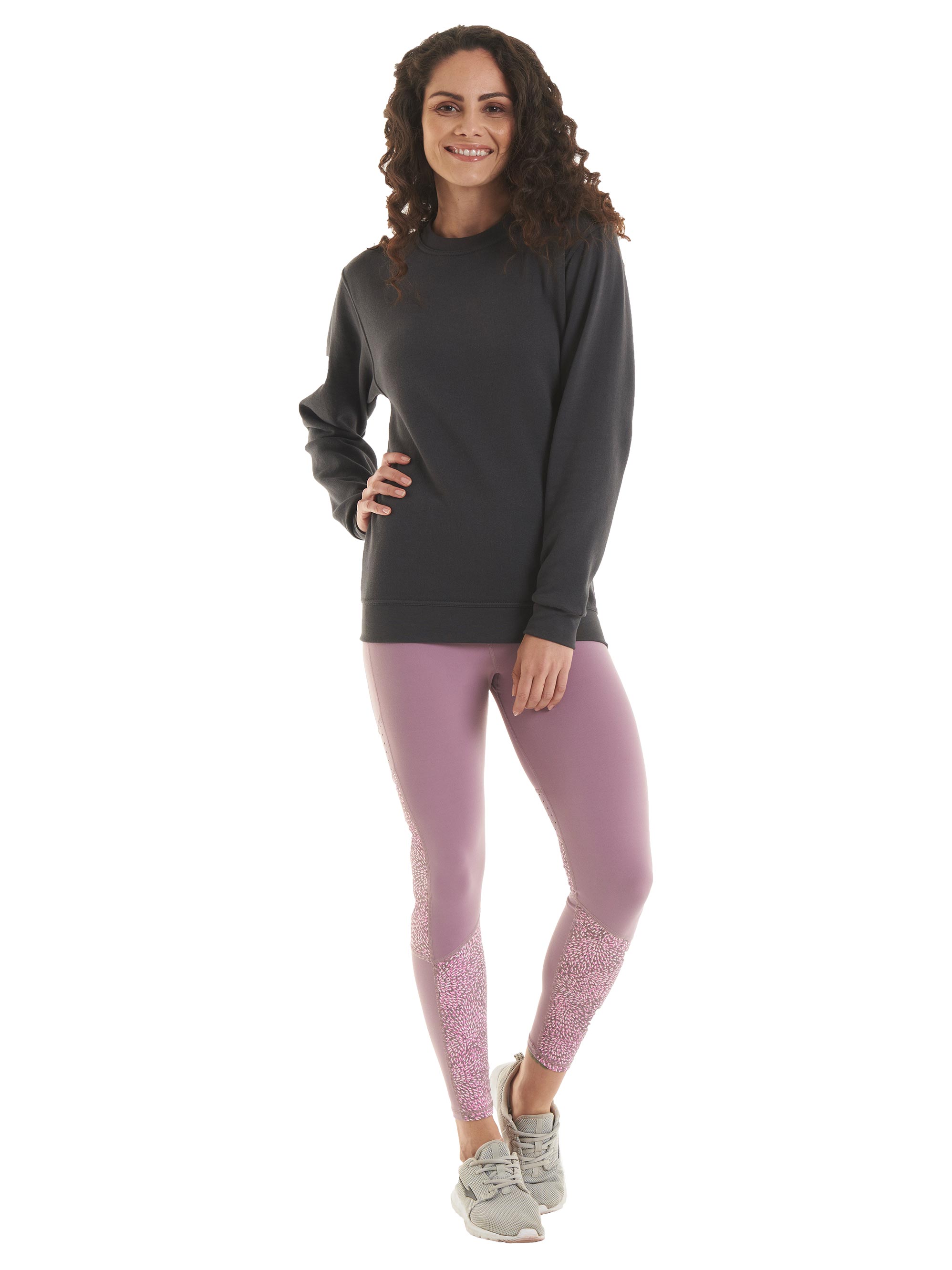 Women’s Contemporary Fit Workwear Sweatshirt – Durable, Soft & Professional