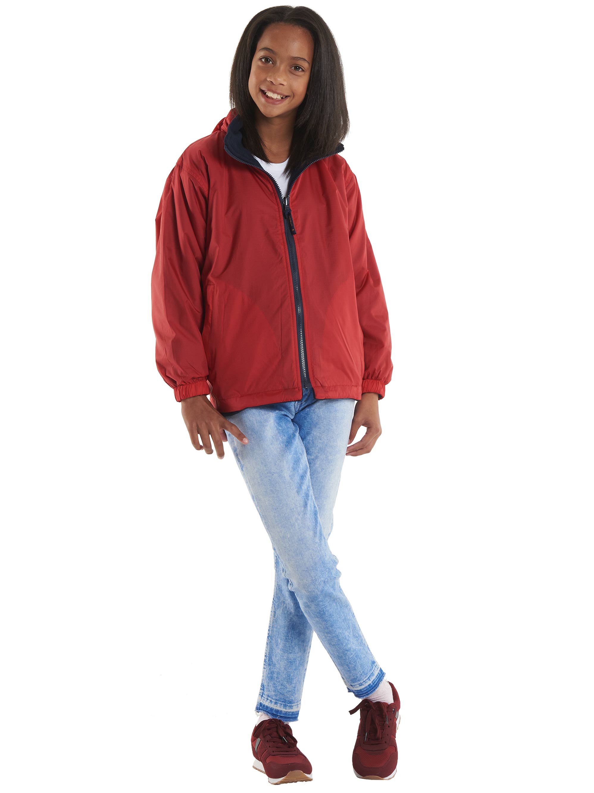 Childrens Reversible Fleece Jacket 